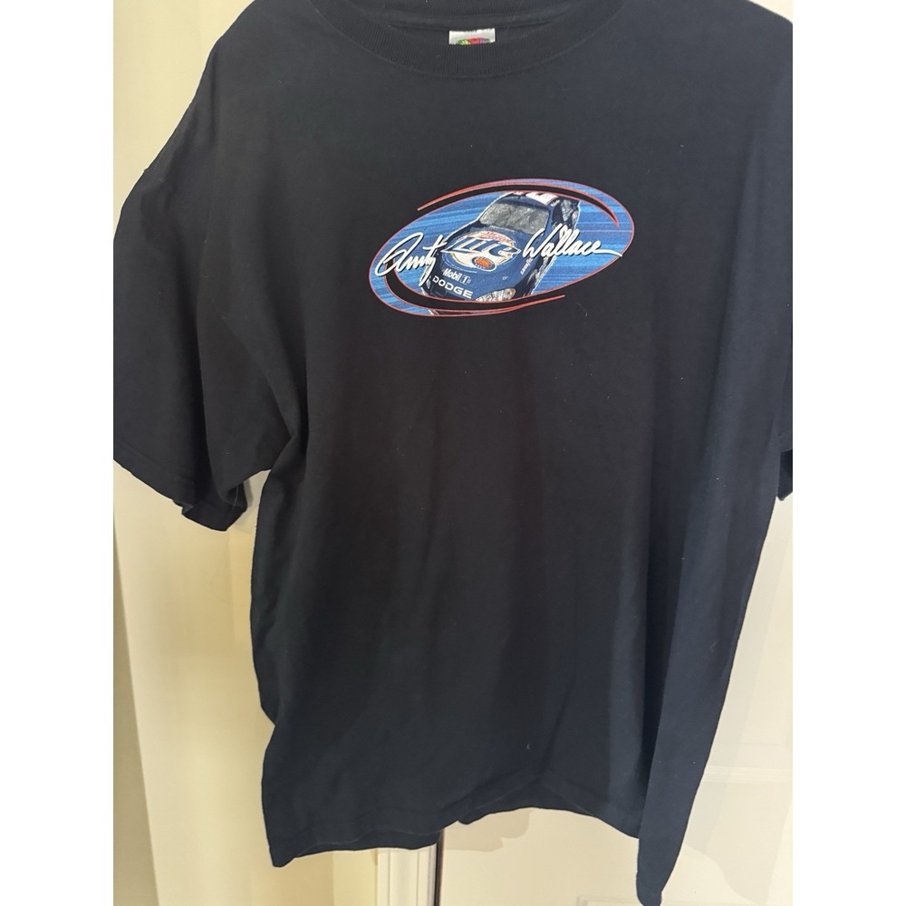 Vintage 1994 Rusty Wallace Miller Lite‎ Out Front Pulling Away Shirt Men's Large